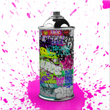 VANDALS IN COLORS Graffiti Spray Can Canvas